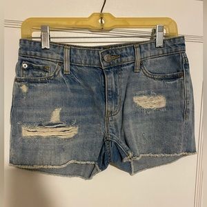 GAP Sexy Boyfriend Jean Shorts